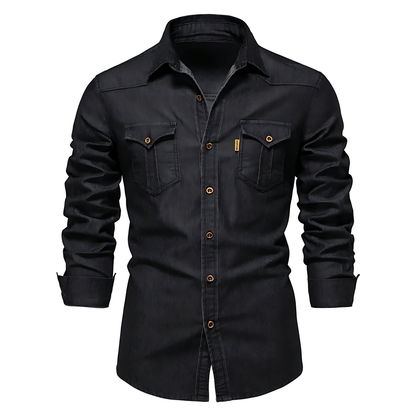 Logan Denim Utility Shirt