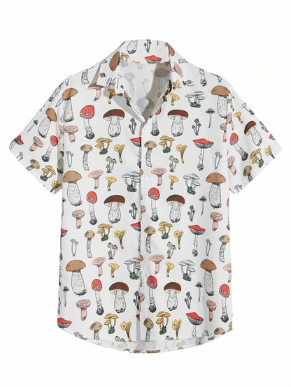 Luca Ferarro Floral Button-Up Shirt