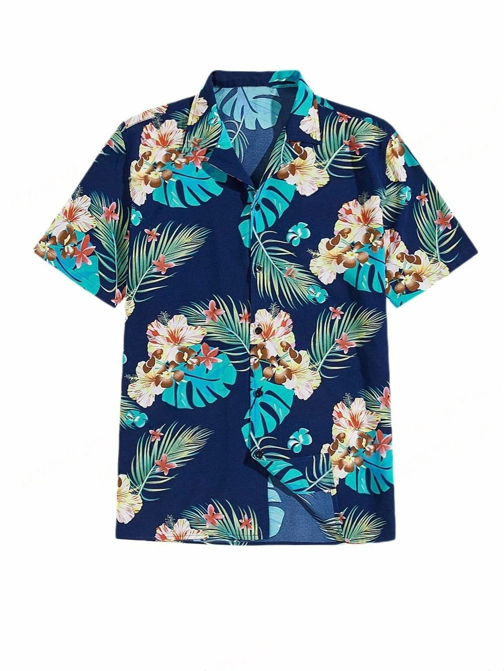 Luca Ferarro Floral Button-Up Shirt